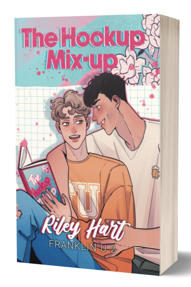 The Hookup Mix-Up Alternate Cover signed paperback