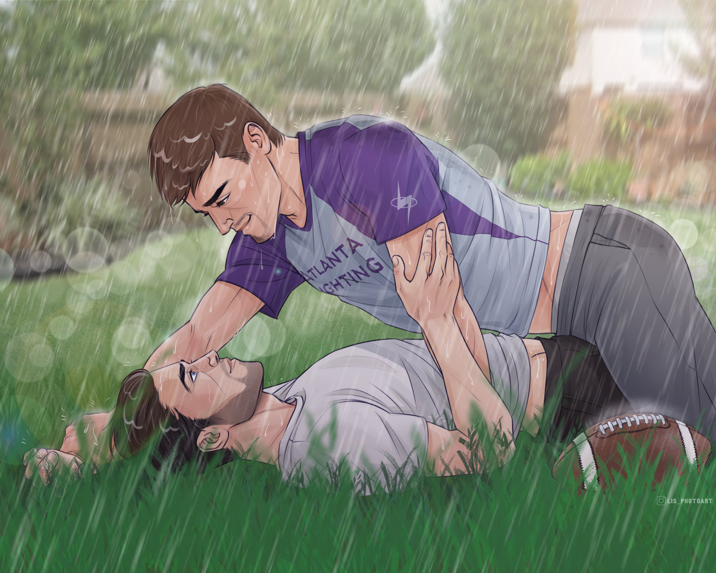 The Endgame postcard artwork - West x Anson