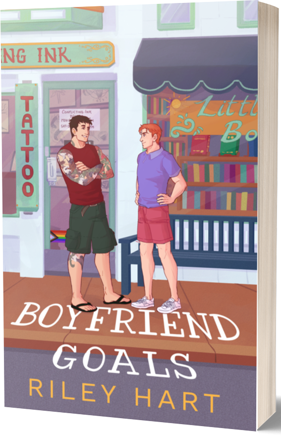 Boyfriend Goals signed paperback (Alternate Cover)