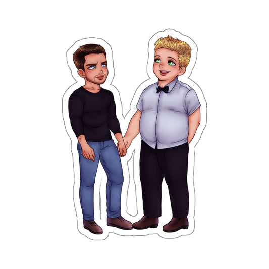 Corbin and Spencer Stickers