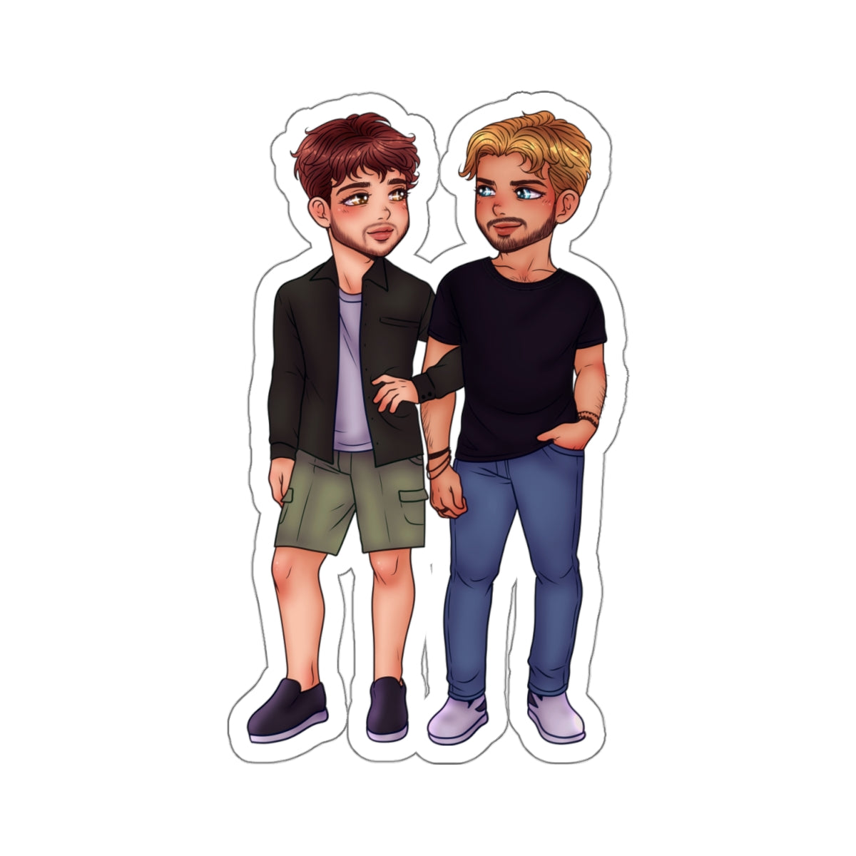 Declan and Bastian Stickers