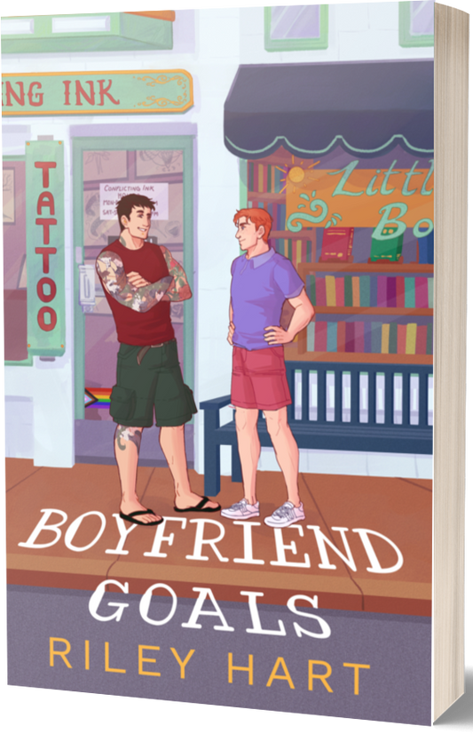 Boyfriend Goals signed paperback (Alternate Cover)