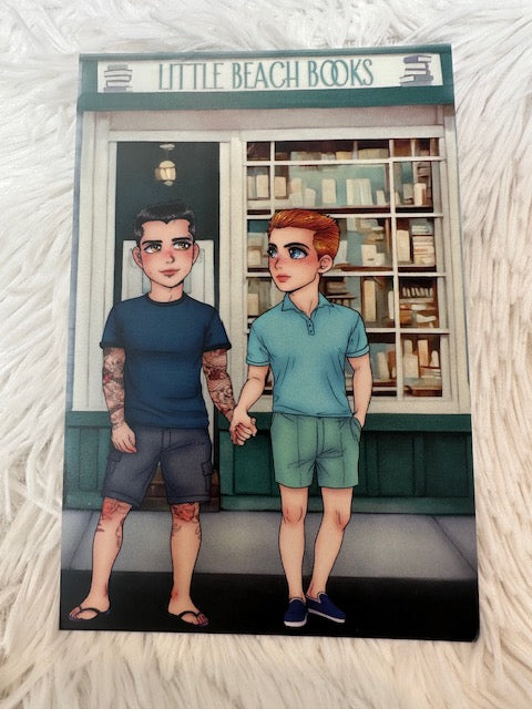 Boyfriend Goals artwork postcard